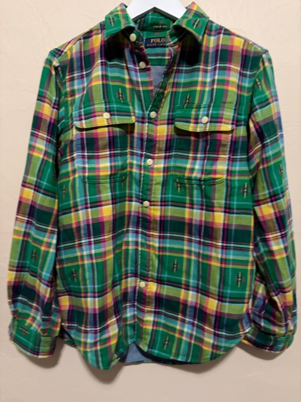 Polo by Ralph Lauren Plaid Button-Down Shirt. Like New.